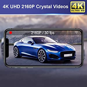 Jaguar F-TYPE Integrated Dash Camera System - 4K Front Camera - '17 - '19